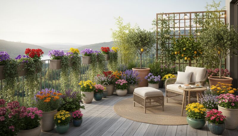 saksije za balkon i terasu