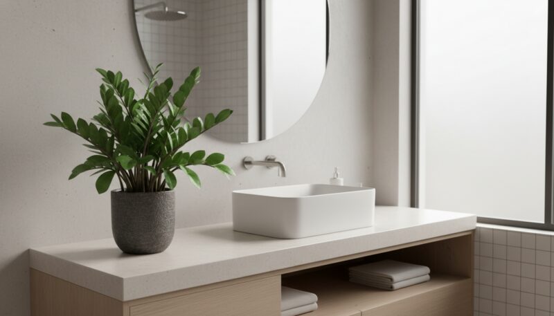 zamiokulkas biljka za kupatilo