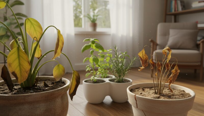 znakovi prelivanja biljaka